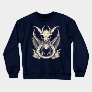 Dragon Skull Play Swift Crewneck Sweatshirt